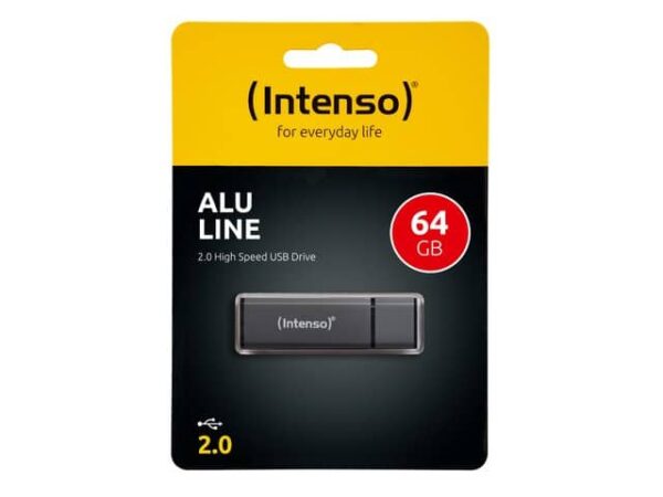 Pendrive 64GB USB 2.0 Intenso ALU LINE