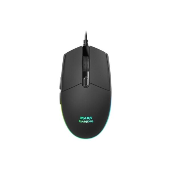 Rato Mars Gaming MMG Óptico 3200 DPI, RGB-Preto