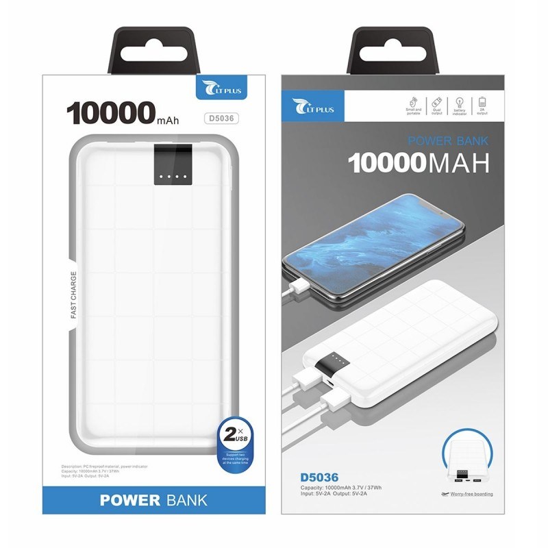 Power Bank 10000Mah LT Plus D5036