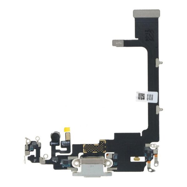 Porta de Carregamento iPhone 11 Pro Branco/Cinzento