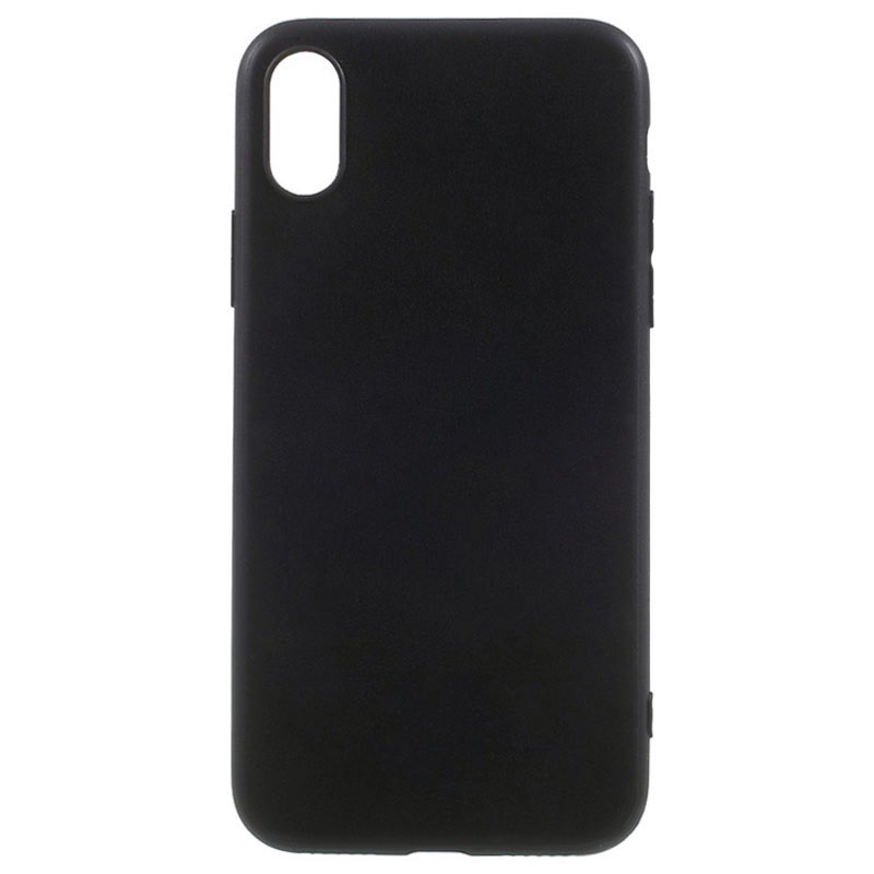 Capa Silicone Preta para iPhone (Selecionar Modelo)