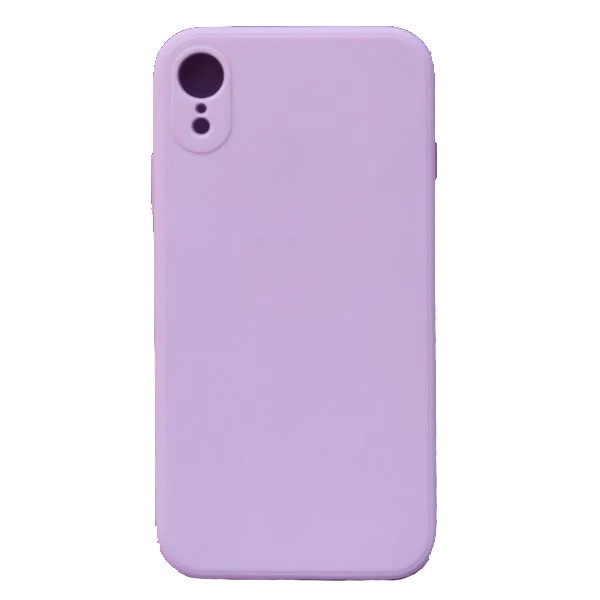 Capa de Silicone Roxa para iPhone XR