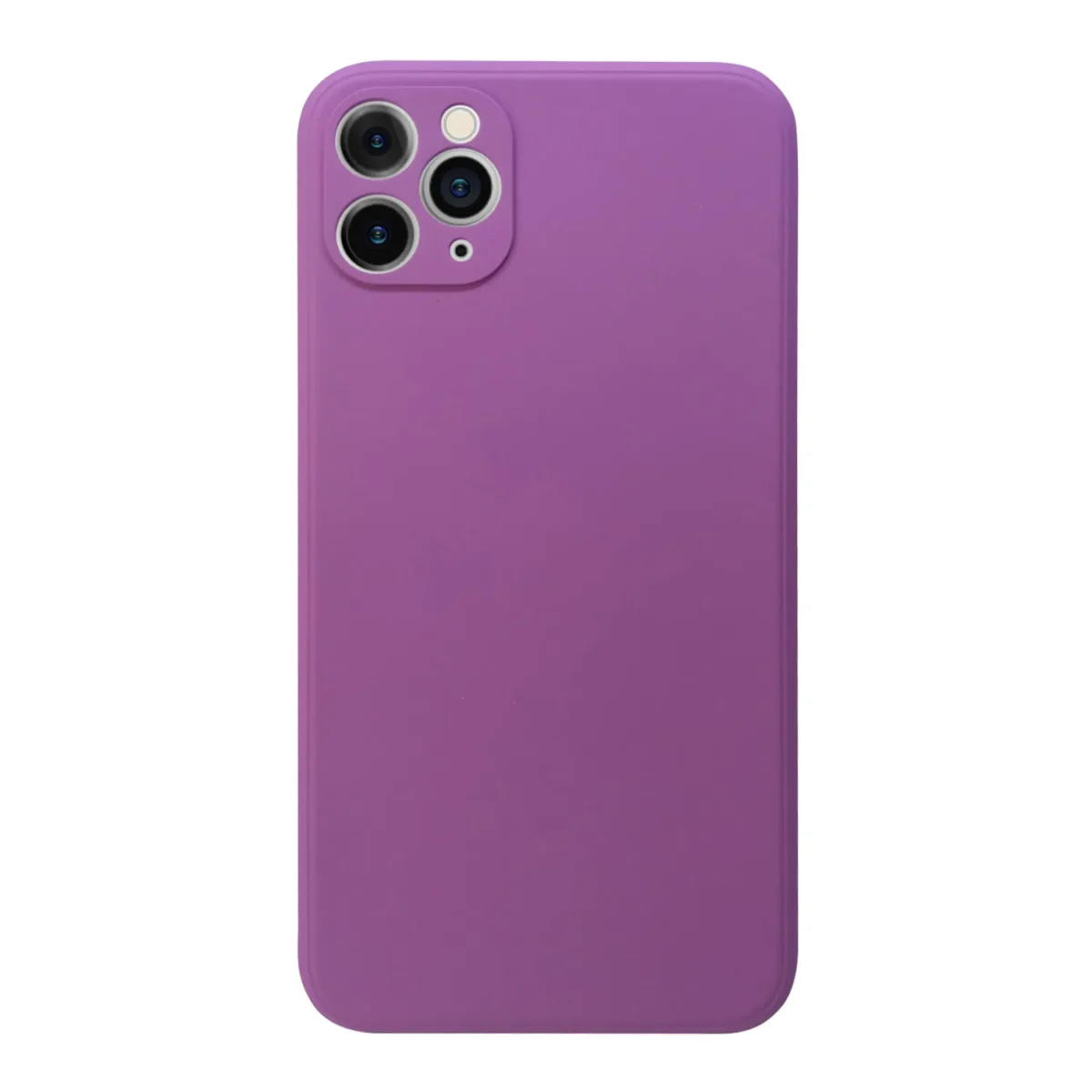 Capa de Silicone Roxa para iPhone 11 Pro