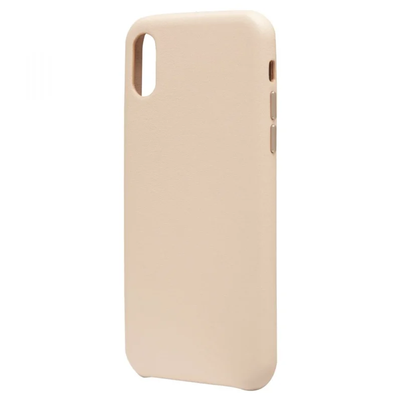 Capa de Silicone Rosa para iPhone XS Max