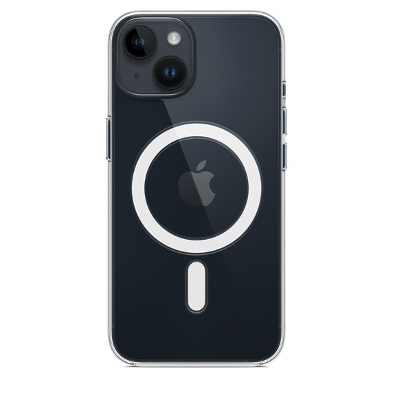 Capa iPhone 14 Plus com MagSafe – Transparente, Rígida