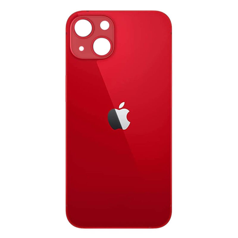 Tampa Traseira iPhone 13 Mini Fácil Instalação Vermelho