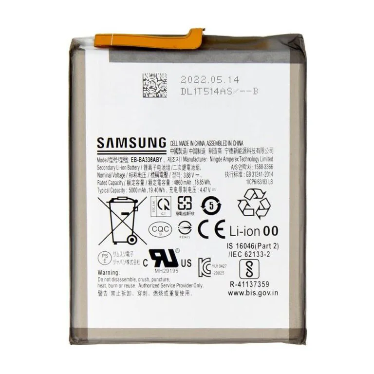 Bateria Samsung A33 e A53 5G EB-BA336ABY
