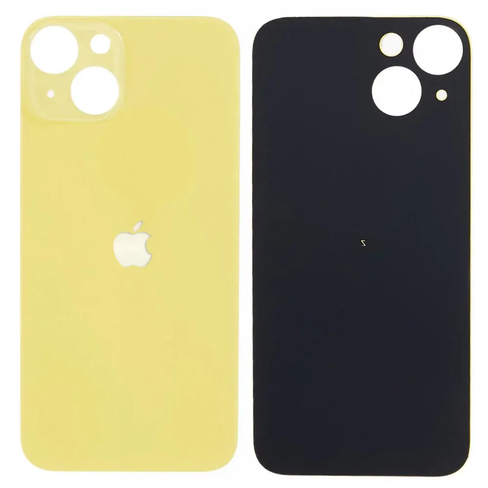 Tampa Traseira iPhone 14 Plus Fácil Instalação Amarelo