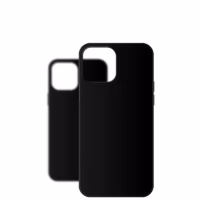 Capa de Silicone Preta MagSafe iPhone 16 Pro Max