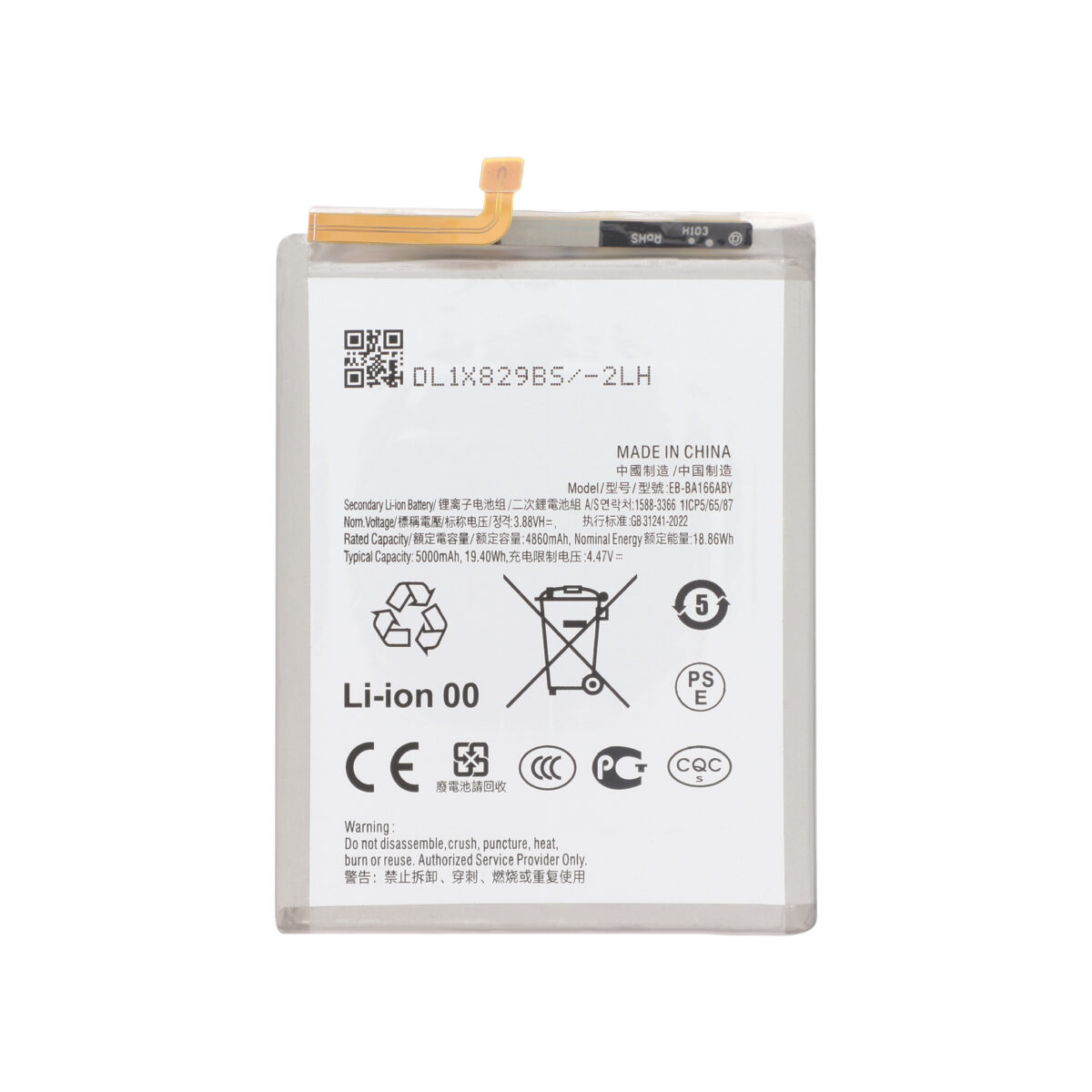 Bateria Samsung A16 EB-BA166ABY 5000mAh