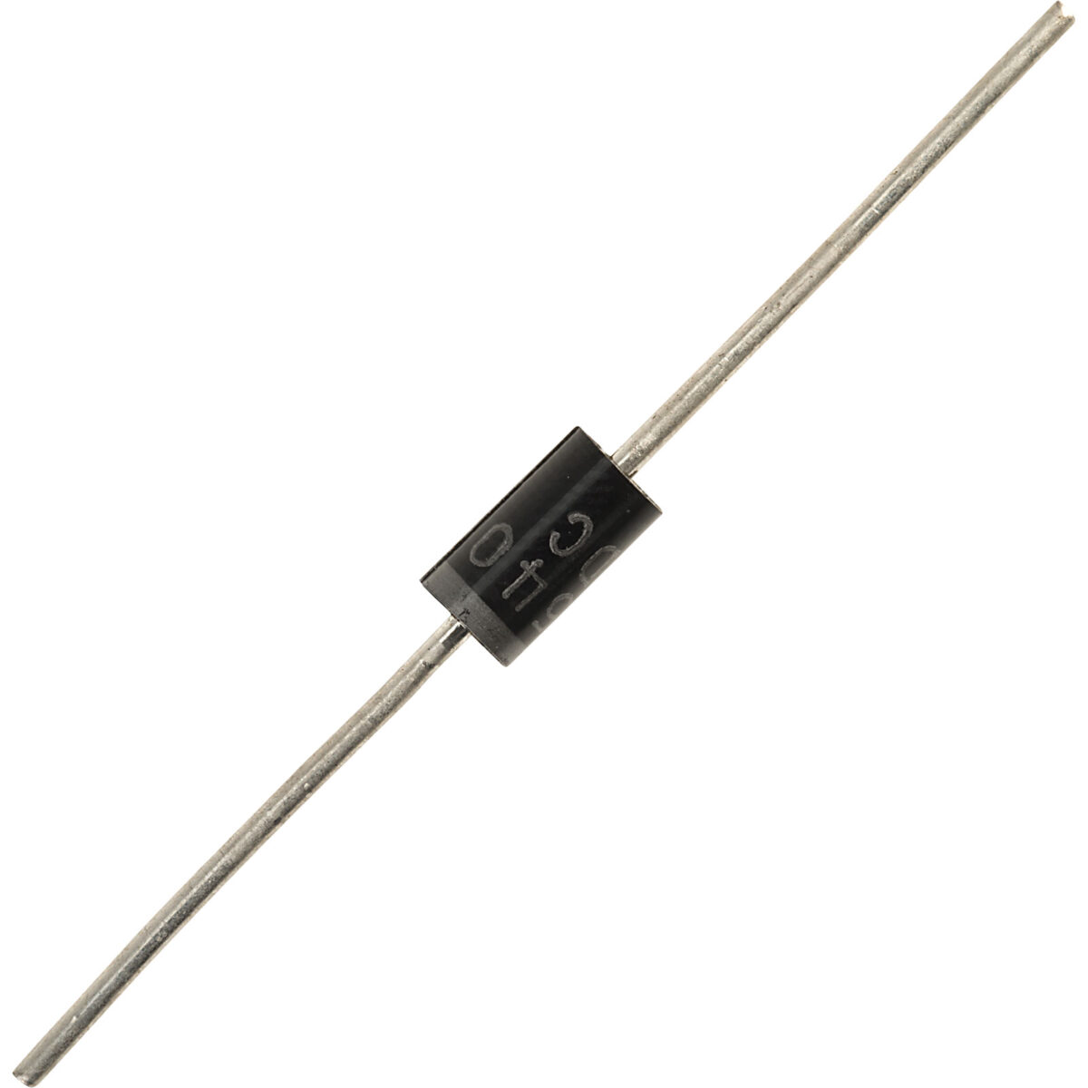 1N5406 - Diodo Rectificador 3A 600V