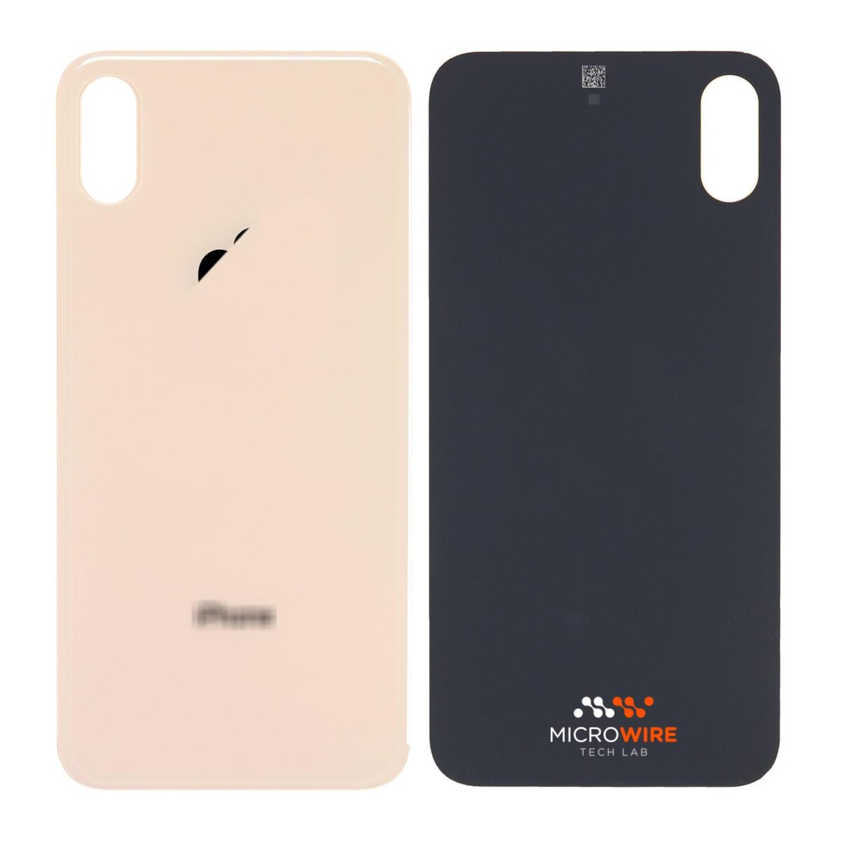 Tampa Traseira iPhone XS Dourado