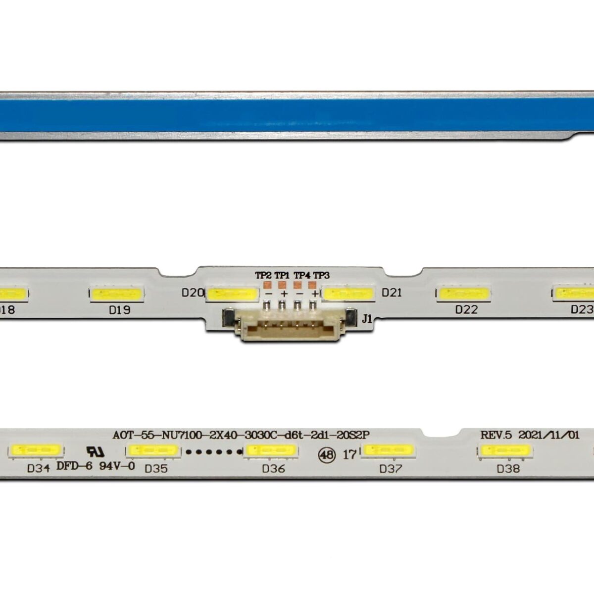 Barras de LED UE55NU7100 UE55NU7300 BN96-46033A LM41-00566A