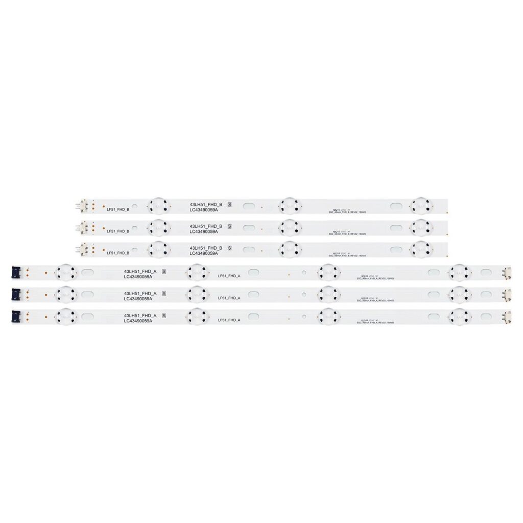 Barras de LED LC43490058A 43LJ 43LK 43UM 43UK 43UJ