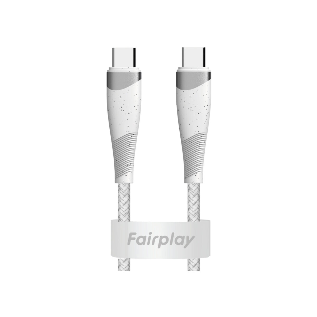Cabo de Dados FairPlay Type-C Branco - Image 1
